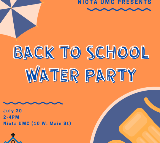 Back to School Water Party